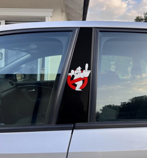 Naklejka na słupek auta 1 Ghostbusters Folia Premium GRATIS