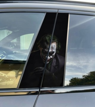 Naklejka na słupek auta Joker 4 Folia Premium GRATIS