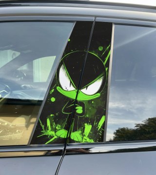 Naklejka na słupek auta Marvin The Martian Premium GRATIS