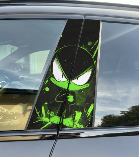 Naklejka na słupek auta Marvin The Martian Premium GRATIS