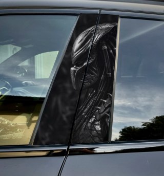 Naklejka na słupek auta Predator Folia Premium GRATIS
