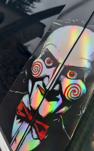 Billy the Puppet Holograficzna Naklejka na słupek Seria limitowana 50szt