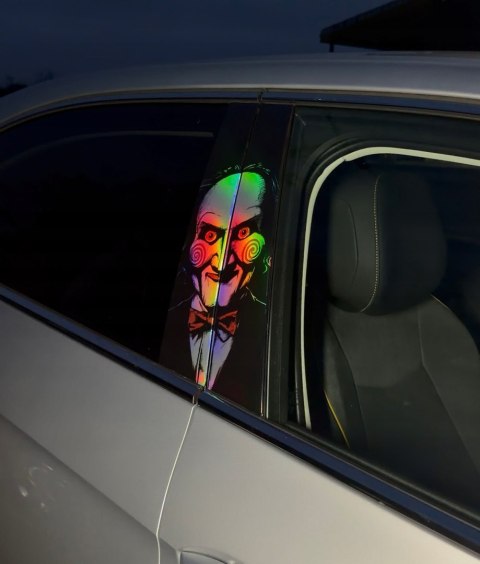 Billy the Puppet Holograficzna Naklejka na słupek Seria limitowana 50szt