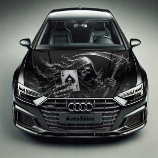 Folia na Maskę Samochodu PREMIUM AutoSkinz GRIM REAPER Ochrona Lakieru