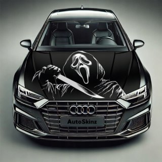 Folia na Maskę Samochodu PREMIUM AutoSkinz Ghostface Ochrona Lakieru