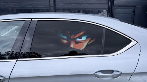 Folia na Szyby Samochodowe - One Way Vision Premium Dragon Ball GRATIS