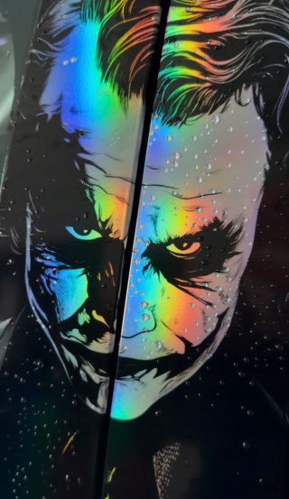Joker Holograficzna Naklejka na słupek Seria limitowana 50szt