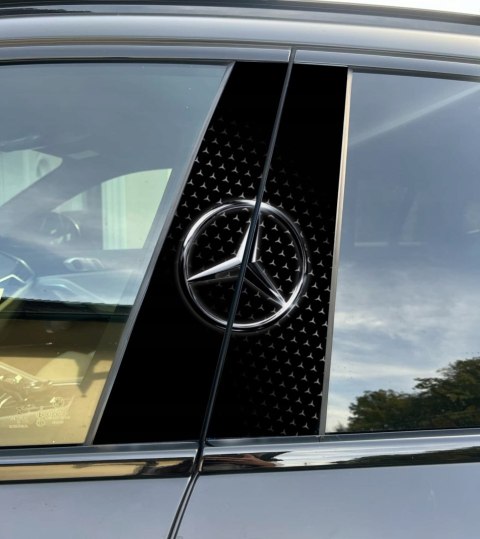 Naklejka na słupek auta Mercedes Premium GRATIS