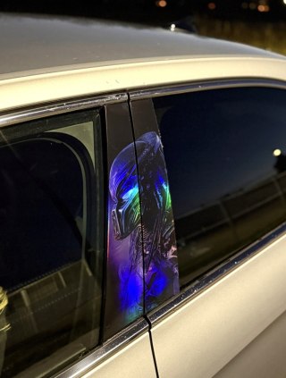 Predator Holograficzna Naklejka na słupek Seria limitowana 50szt